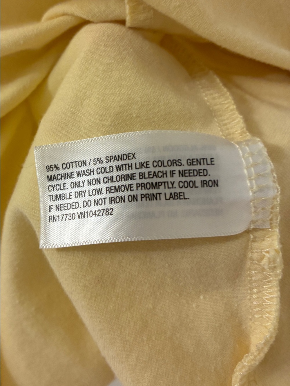 wild fable S Pale Baby Yellow Cotton Cami Babydoll Top Cropped Y2K Festival Rave - Picture 6 of 6